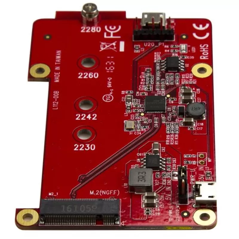 StarTech.com USB-naar-M.2-SATA-converter voor Raspberry Pi en ontwikkelboards