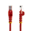 StarTech.com Cat5e Ethernet-patchkabel met RJ45-stekkers zonder vergrendelingslip – 0,5 m, rood