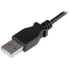 StarTech.com Micro-USB laad- en synchronisatiekabel M/M – haakse Micro-USB – 24 AWG – 0,5 m