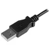 StarTech.com Micro-USB laad- en synchronisatiekabel M/M – haakse Micro-USB – 24 AWG – 0,5 m
