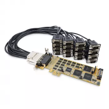 StarTech.com 16-poorts low-profile seriële kaart – RS232 – PCI Express