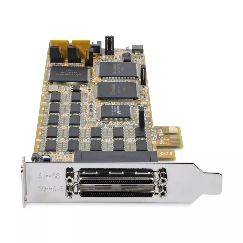 StarTech.com 16-poorts low-profile seriële kaart – RS232 – PCI Express
