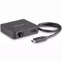 StarTech.com USB-C-multipoort-adapter – draagbare USB-C-mini-dock met 4K-HDMI-video – gigabit-ethernet, USB-3.0-hub (1x USB-A, 1x USB-C) – USB-Type-C-multipoort-adapter – Thunderbolt 3 compatibel