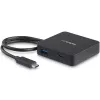 StarTech.com USB-C-multipoort-adapter – draagbare USB-C-mini-dock met 4K-HDMI-video – gigabit-ethernet, USB-3.0-hub (1x USB-A, 1x USB-C) – USB-Type-C-multipoort-adapter – Thunderbolt 3 compatibel