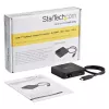 StarTech.com USB-C-multipoort-adapter – draagbare USB-C-mini-dock met 4K-HDMI-video – gigabit-ethernet, USB-3.0-hub (1x USB-A, 1x USB-C) – USB-Type-C-multipoort-adapter – Thunderbolt 3 compatibel