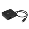 StarTech.com USB-C-multipoort-adapter – draagbare USB-C-mini-dock met 4K-HDMI-video – gigabit-ethernet, USB-3.0-hub (1x USB-A, 1x USB-C) – USB-Type-C-multipoort-adapter – Thunderbolt 3 compatibel