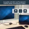 StarTech.com USB-C-multipoort-adapter – draagbare USB-C-mini-dock met 4K-HDMI-video – gigabit-ethernet, USB-3.0-hub (1x USB-A, 1x USB-C) – USB-Type-C-multipoort-adapter – Thunderbolt 3 compatibel