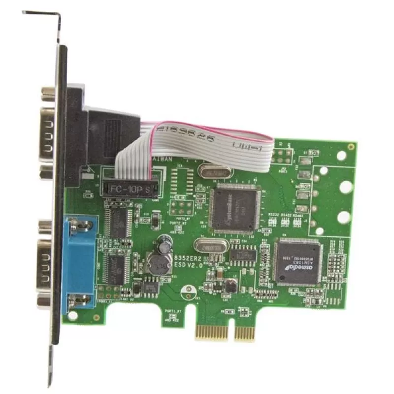 StarTech.com 2-poorts PCI Express seriële kaart met 16C1050 UART – RS232