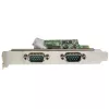 StarTech.com 2-poorts PCI Express seriële kaart met 16C1050 UART – RS232