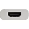 StarTech.com USB-C naar HDMI 2.0 adapter met Power Delivery – 4K 60Hz USB Type-C naar HDMI display videoconverter – 60W PD doorvoerlaadpoort – Thunderbolt 3 compatibel – wit