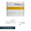 StarTech.com USB-C naar HDMI 2.0 adapter met Power Delivery – 4K 60Hz USB Type-C naar HDMI display videoconverter – 60W PD doorvoerlaadpoort – Thunderbolt 3 compatibel – wit
