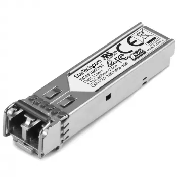 StarTech.com Juniper EX-SFP-1GE-LX compatibele SFP-transceiver-module – 1000BASE-LX ~ Juniper EX-SFP-1GE-LX compatibele SFP-module – 1000BASE-LX – 1GbE singlemode SMF optische transceiver – 1GE Gigabit Ethernet SFP – LC 10 km – 1310 nm – DDM