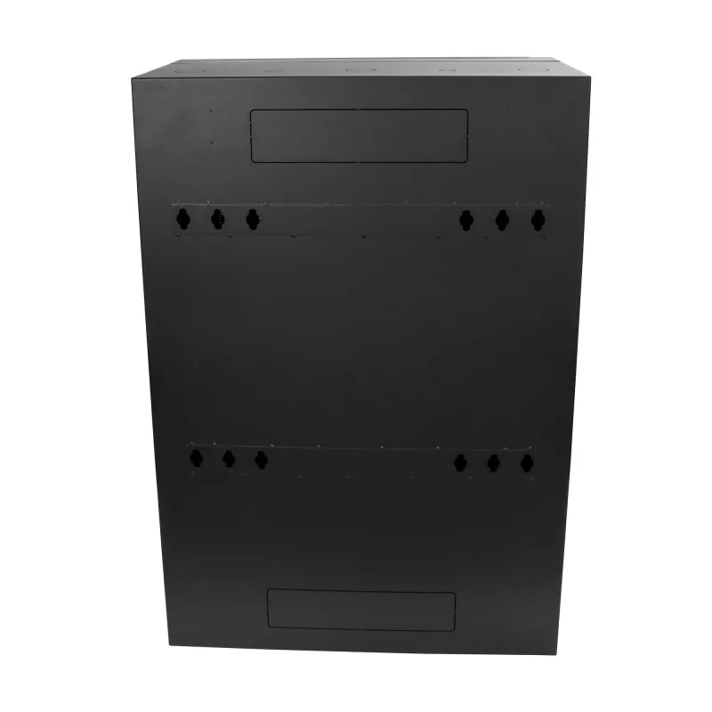 StarTech.com 8U 19 inch verticale wandmontage serverrackkast – plat profiel (15 inch) – 30 inch diepe afsluitbare netwerkbehuizing met 2U voor switch patchpanel router montage IT-/datakast gemonteerd
