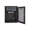 StarTech.com 4-post 15U wandmontage netwerkkast met 1U legbord, 19 inch opklapbare wandgemonteerde serverkast voor data-/AV-/elektronica-/computersapparatuur, flexibele geventileerde rackbehuizing