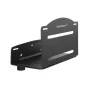 StarTech.com CPU-houder – verstelbare computer-wandbeugel, wandmontage CPU-houder, universeel, 10 kg, zwart, staal, verticaal