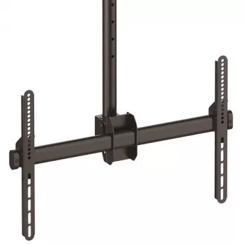 StarTech.com tv-plafondsteun – volledig beweegbare universele ophangbeugel voor één scherm met verstelbare telescoop-langmast – kantelen / zwenken – VESA-steun voor 32 inch-75 inch displays