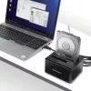 StarTech.com dual-bay USB 3.0 naar SATA harde schijf-dockingstation, USB harde schijf-dock, externe 2,5/3,5 inch SATA I/II/III SSD/HDD dockingstation, hot-swap harde schijf-bays, top-loading