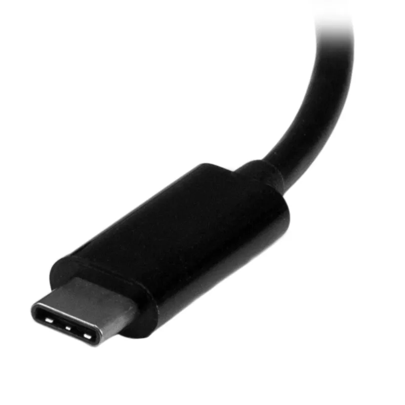 StarTech.com USB-C-multipoort-videoadapter – 3-in-1 – 4K 30 Hz – zwart