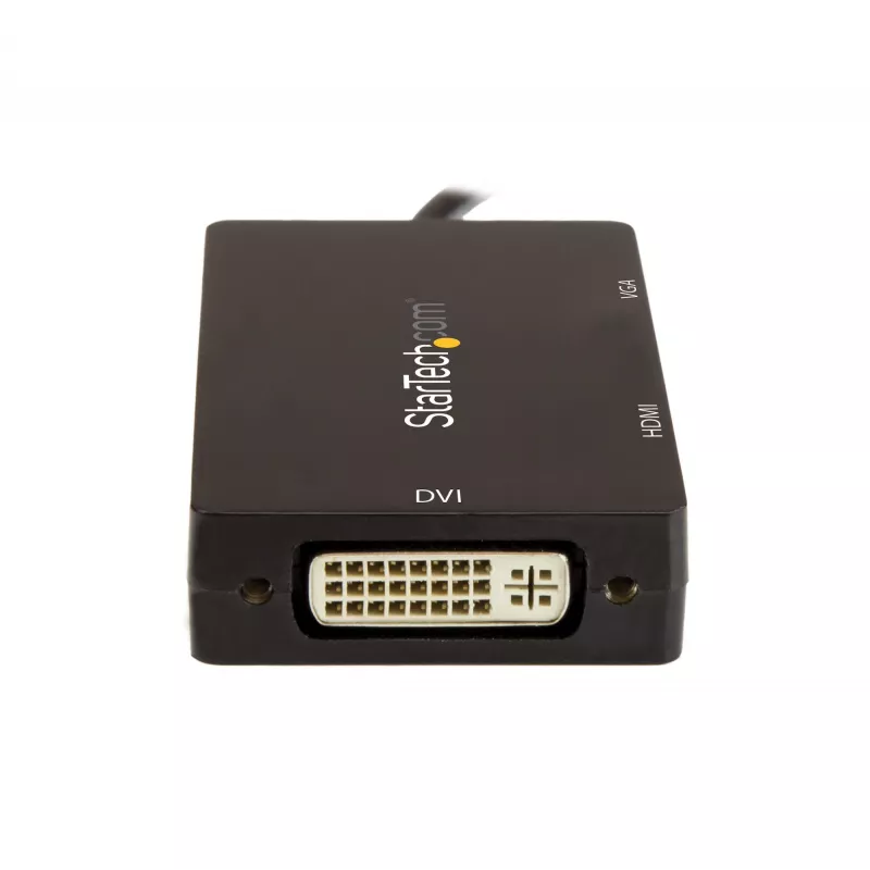 StarTech.com USB-C-multipoort-videoadapter – 3-in-1 – 4K 30 Hz – zwart