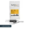 StarTech.com USB-C-multipoort-videoadapter – 3-in-1 – 4K 30 Hz – zwart