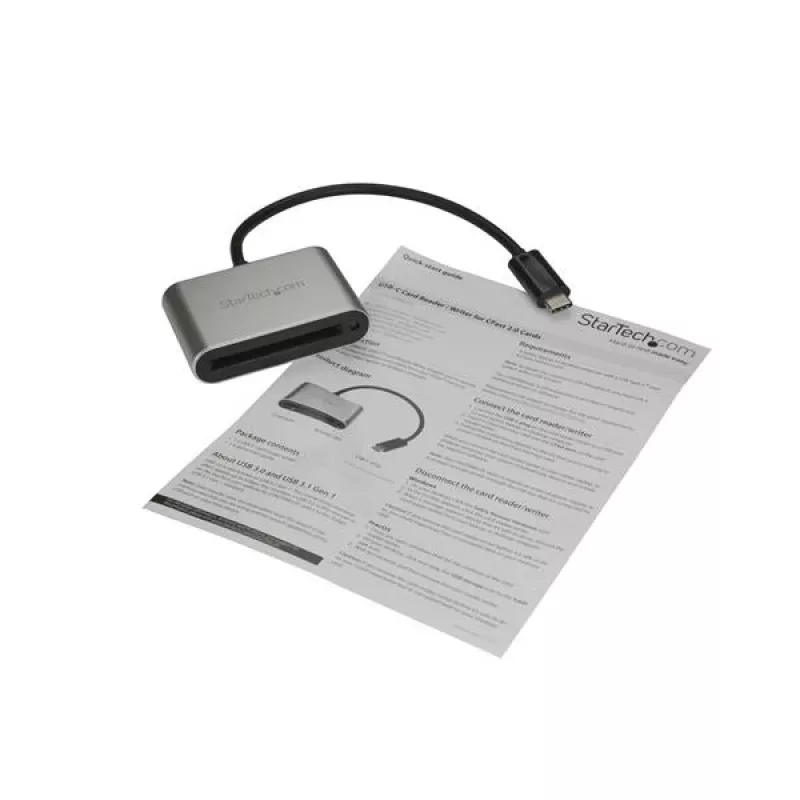 StarTech.com USB 3.0 kaartlezer/schrijver voor CFast 2.0-kaarten – USB-C