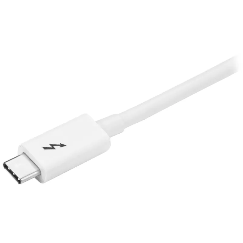StarTech.com Thunderbolt 3 kabel – 20Gbps – 2 m – wit – Thunderbolt-, USB- en DisplayPort-compatibel