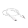 StarTech.com Thunderbolt 3 kabel – 40 Gbit/s – 0,5 m – wit – Thunderbolt, USB en DisplayPort compatibel