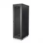 StarTech.com 4-post 42U serverkast, 19 inch datakast voor computer / AV / IT-apparatuur montage, serverkast-behuizing met wielen, volwaardige industriële netwerkopslag