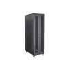 StarTech.com 4-post 42U serverkast, 19 inch datakast voor computer / AV / IT-apparatuur montage, serverkast-behuizing met wielen, volwaardige industriële netwerkopslag