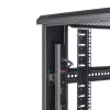 StarTech.com 4-post 42U serverkast, 19 inch datakast voor computer / AV / IT-apparatuur montage, serverkast-behuizing met wielen, volwaardige industriële netwerkopslag