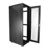 StarTech.com 4-post 42U serverkast, 19 inch datakast voor computer / AV / IT-apparatuur montage, serverkast-behuizing met wielen, volwaardige industriële netwerkopslag
