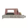 StarTech.com PEX4SFF8639 U.2-naar-PCIe-adapter voor 2,5 inch U.2 NVMe SSD, SFF-8639, x4 PCIe 3.0