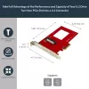StarTech.com PEX4SFF8639 U.2-naar-PCIe-adapter voor 2,5 inch U.2 NVMe SSD, SFF-8639, x4 PCIe 3.0