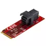 StarTech.com U.2 (SFF-8643) naar M.2 PCI Express 3.0 x4 host-adapterkaart voor 2,5