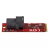 StarTech.com U.2 (SFF-8643) naar M.2 PCI Express 3.0 x4 host-adapterkaart voor 2,5 inch U.2 NVMe SSD