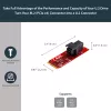 StarTech.com U.2 (SFF-8643) naar M.2 PCI Express 3.0 x4 host-adapterkaart voor 2,5 inch U.2 NVMe SSD