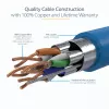 StarTech.com 3m CAT6a Ethernet-kabel – 10 Gigabit afgeschermd, snagless RJ45, 100W PoE, patchkabel – 10GbE STP netwerkkabel met trekontlasting – blauw, individueel getest / UL-gecertificeerde bedrading / TIA