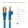 StarTech.com 2m CAT6a Ethernet-kabel – 10 Gigabit afgeschermde snagless RJ45 100W PoE-patchkabel – 10GbE STP netwerkkabel met trekontlasting – blauw, individueel getest / UL-gecertificeerde bedrading / TIA