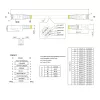 StarTech.com 1 m CAT6a Ethernet-kabel – 10 Gigabit afgeschermde snagless RJ45 100W PoE-patchkabel – 10GbE STP netwerkkabel met trekontlasting – aqua, individueel getest / UL-gecertificeerde bedrading / TIA