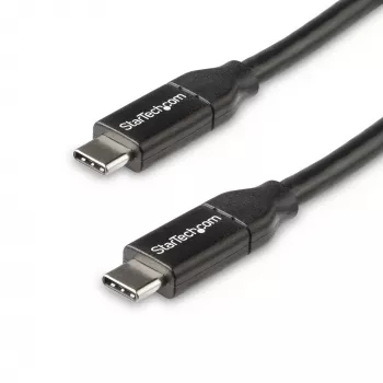 StarTech.com USB-C naar USB-C-kabel met 5A PD - M/M - 0,5 m - USB 2.0 - USB-IF gecertificeerd