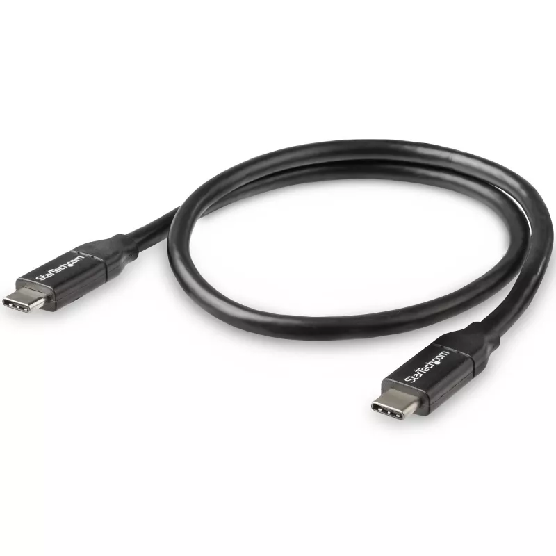 StarTech.com USB-C naar USB-C-kabel met 5A PD - M/M - 0,5 m - USB 2.0 - USB-IF gecertificeerd