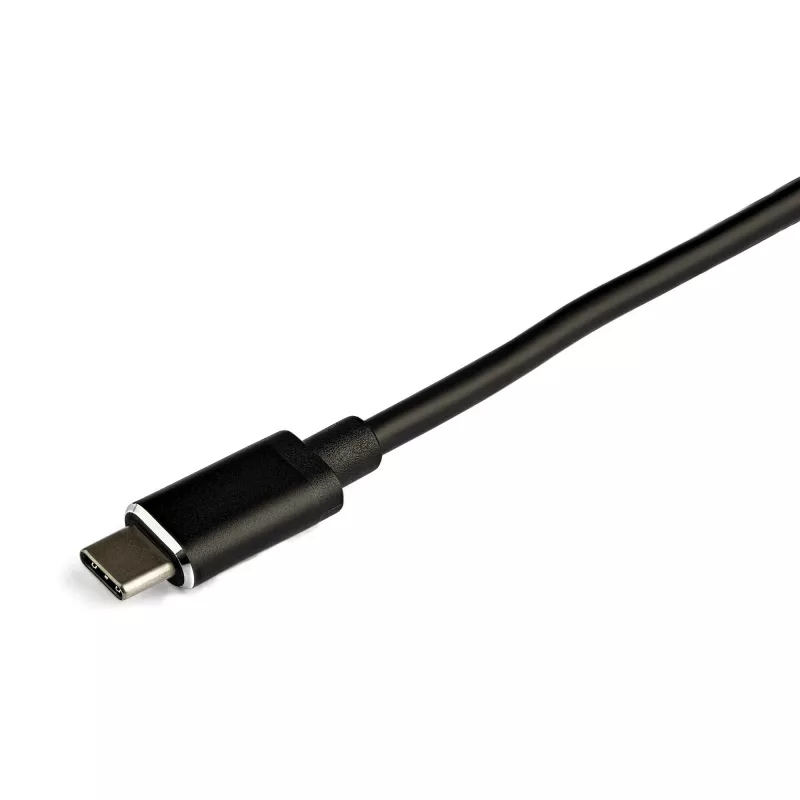 StarTech.com 4-poorts USB-C-hub – USB-C naar 4x USB 3.0 Type-A aansluitingen met afzonderlijke aan/uit-schakelaars – SuperSpeed 5 Gbit/s USB 3.1/3.2 Gen 1 – USB-busgevoed – draagbaar – 25 cm vaste kabel