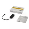 StarTech.com 4-poorts USB-C-hub – USB-C naar 4x USB 3.0 Type-A aansluitingen met afzonderlijke aan/uit-schakelaars – SuperSpeed 5 Gbit/s USB 3.1/3.2 Gen 1 – USB-busgevoed – draagbaar – 25 cm vaste kabel