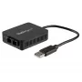 StarTech.com USB naar glasvezel-converter – 100 Mbit/s – USB 2.0 naar glasvezel-netwerkadapter – 100Base-FX SC bus duplex multimode vezel/MMF compatibel – 2 km – compacte USB naar glasvezel-LAN