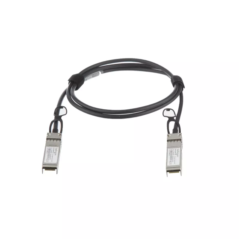 StarTech.com MSA niet-gecodeerd compatibel 1m 10G SFP+ naar SFP+ Direct Attach breakout-kabel Twinax – 10 GbE SFP+ koper DAC 10 Gbps low power passieve transceivermodule DAC