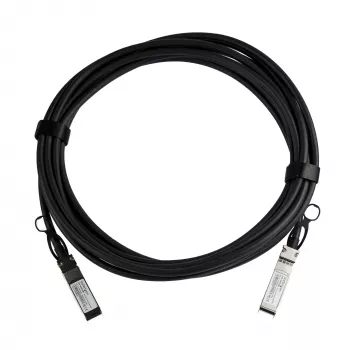 StarTech.com MSA Uncoded Compatible 5m 10G SFP+ naar SFP+ Direct Attach Breakout-kabel Twinax – 10 GbE SFP+ koper DAC 10 Gbit/s passieve Transceiver-module met laag stroomverbruik