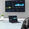 StarTech.com 1,8 m (6 ft.) USB-C naar HDMI-kabel – 4K 60 Hz USB Type-C naar HDMI 2.0 videoadapterkabel – Thunderbolt 3 compatibel – laptop naar HDMI-monitor/display – DP 1.2 Alt Mode HBR2 – zwart