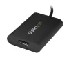 StarTech.com USB 3.0 naar DisplayPort-adapter, USB DP monitorconverter voor Windows, 4K (geen ondersteuning voor macOS/ChromeOS/Linux) - TAA