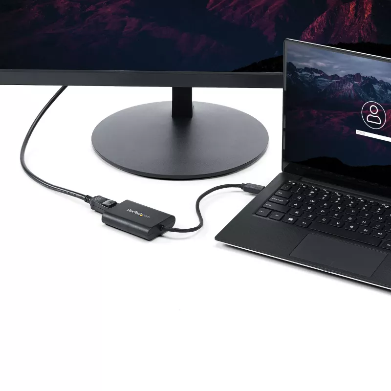 StarTech.com USB 3.0 naar DisplayPort-adapter, USB DP monitorconverter voor Windows, 4K (geen ondersteuning voor macOS/ChromeOS/Linux) - TAA