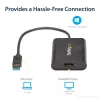 StarTech.com USB 3.0 naar DisplayPort-adapter, USB DP monitorconverter voor Windows, 4K (geen ondersteuning voor macOS/ChromeOS/Linux) - TAA